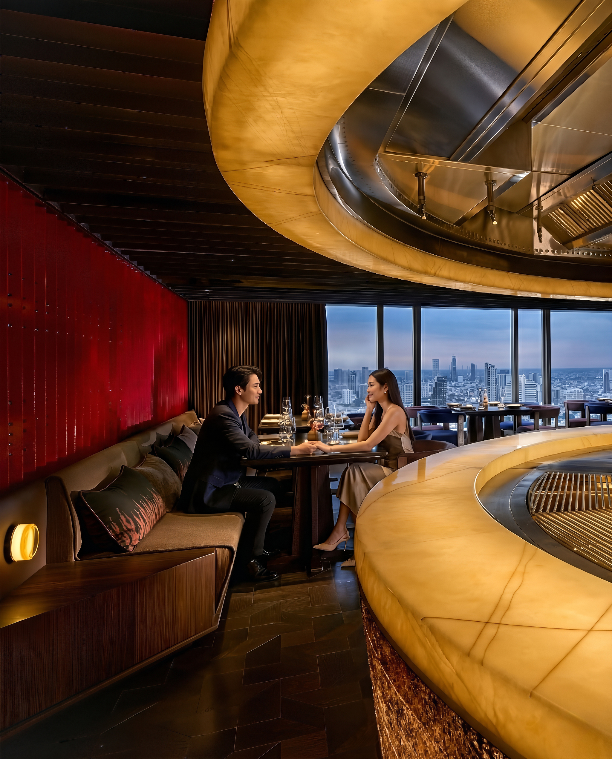 Banyan Tree Bangkok_Saffron Grill_Couple